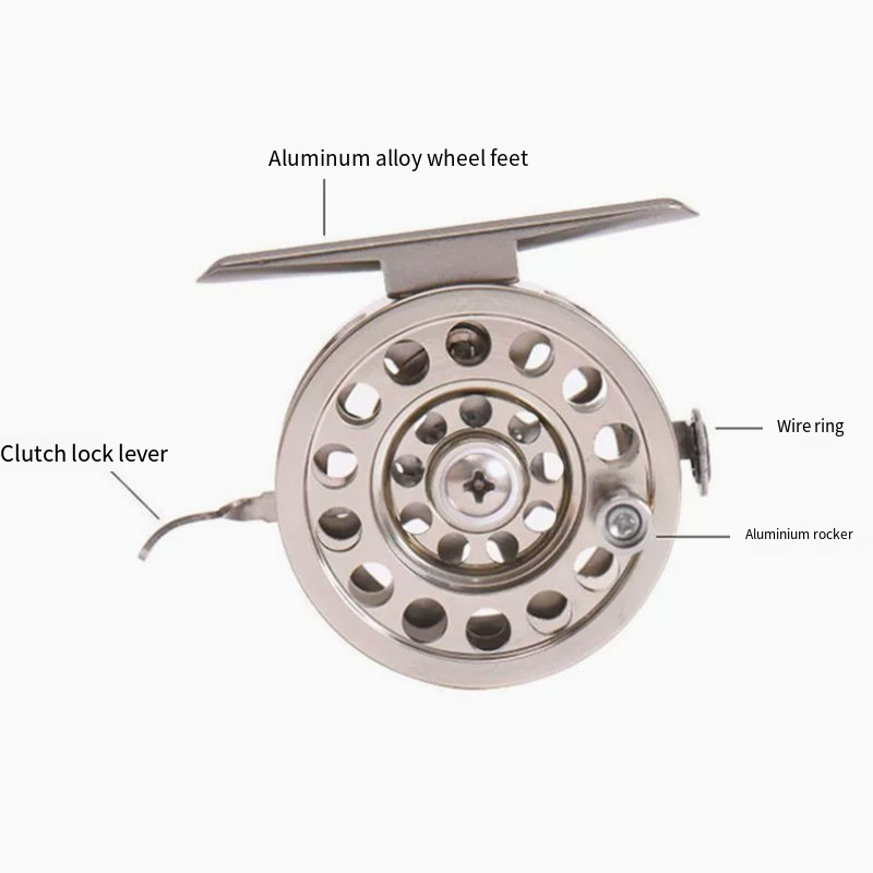 Aluminum Alloy CNC Fly Fishing - Ice Fishing Reel review and price