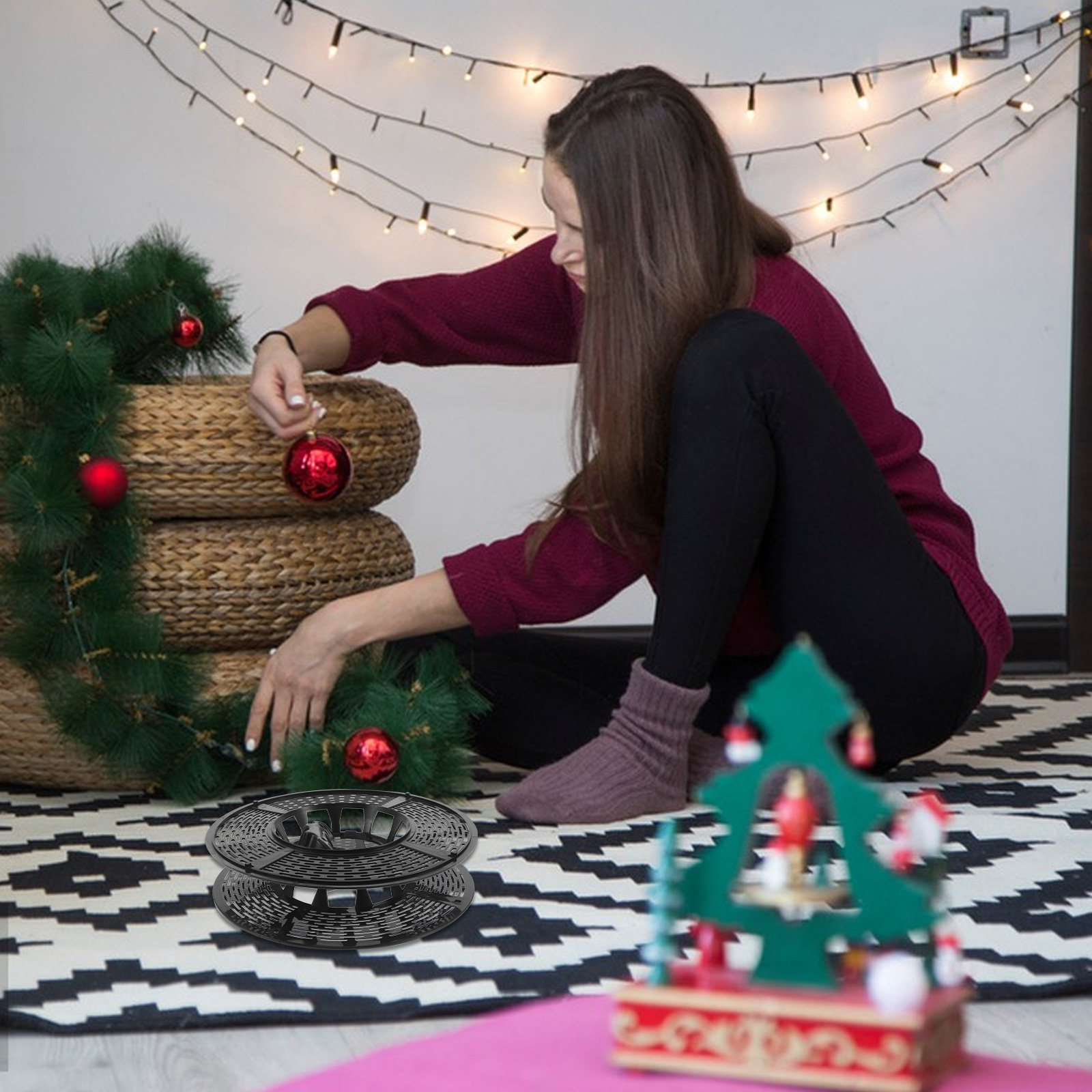 Christmas String Light Storage - Reel Handle review and price