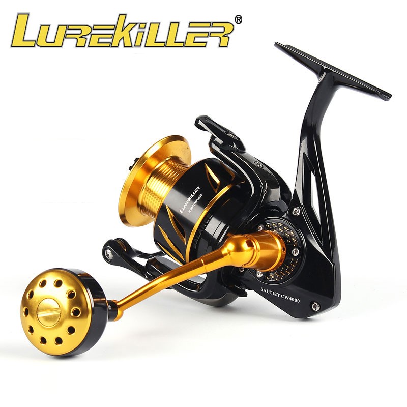 Lurekiller Saltist CW Full Met - Surf Reel review and price